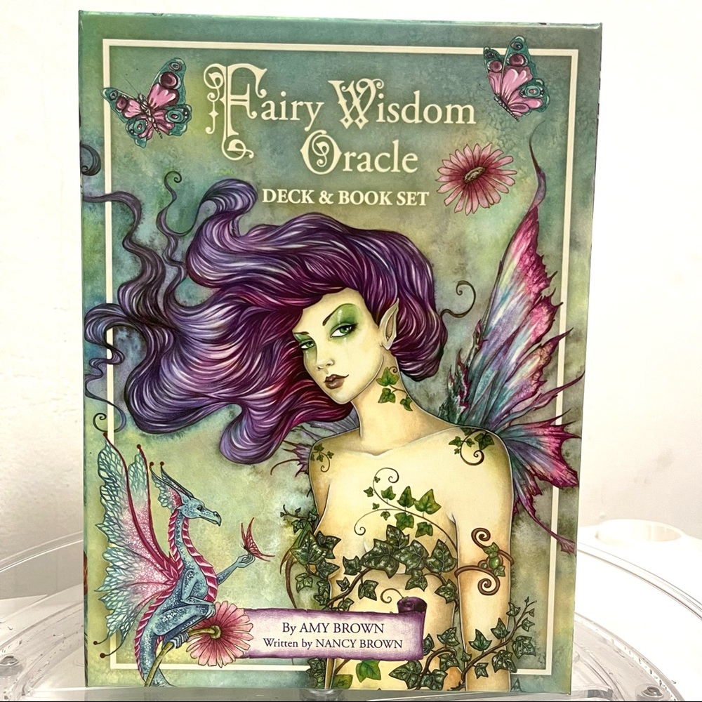 Fairy Wisdom Oracle Deck and Book Set, Oracle Deck, Fairies